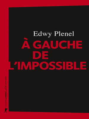 cover image of À gauche de l'impossible